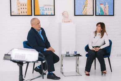 Встреча с психологом Марией Успенской и основателем Milli.art Михаилом Лазаревым